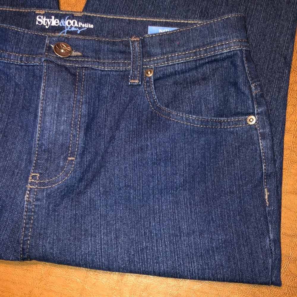 Style & Co Denim Natural Fit Denim Blue Jeans 10P